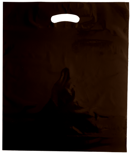 PE-Tragetaschen - braun, schwarz, silber