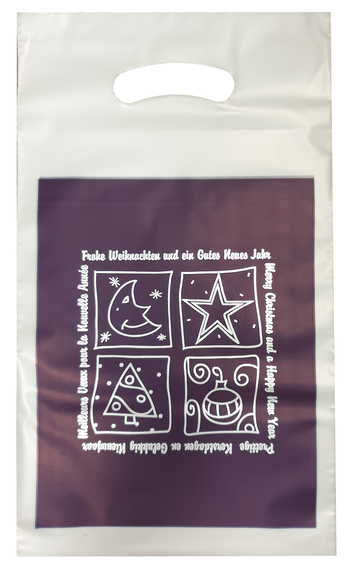 4 Christmas Tragetasche