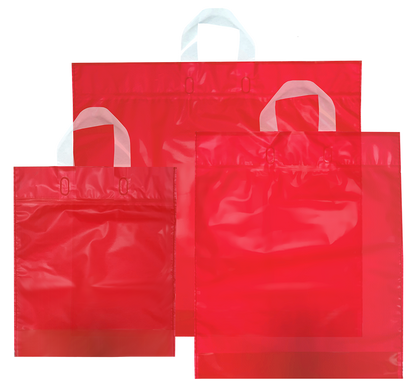 Mystery Collection HDPE Schlaufentragetasche - Natur mit Vollflächendruck