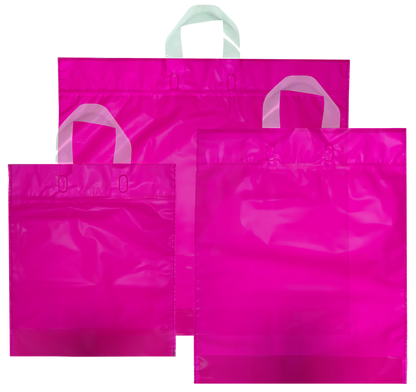 Mystery Collection HDPE Schlaufentragetasche - Natur mit Vollflächendruck